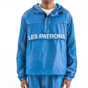 Les Patrons Windbreaker Jacket in Blue 🆕